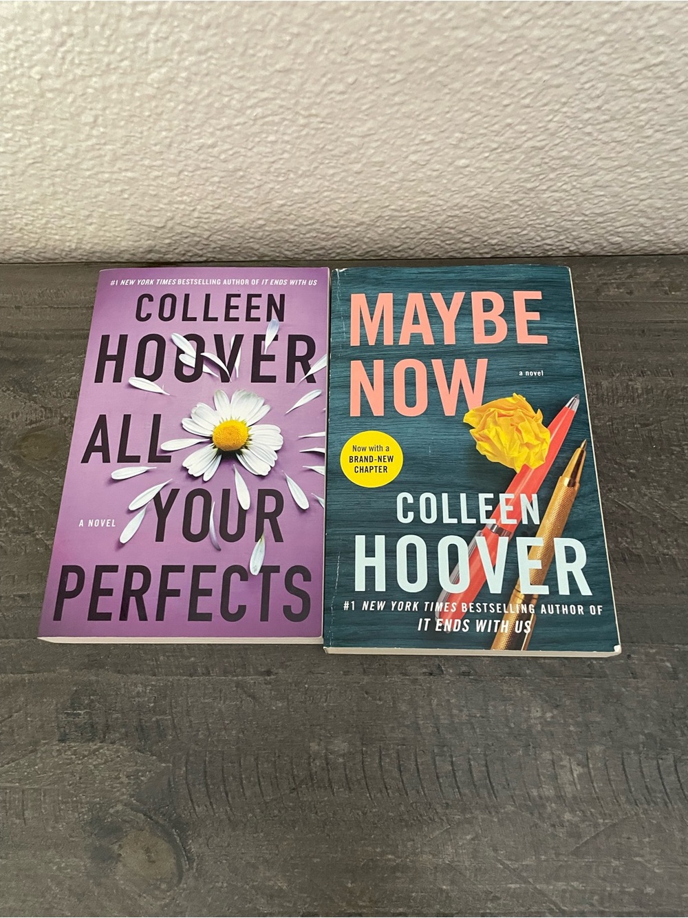 Colleen Hoover Paperback Book Bundle of Two